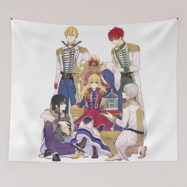 Item preview, Who Made Me a Princess / Suddenly Became a Princess One Day Athy Athanasia, Claude de Obelia, Felix, Lucas, Ijekiel/Ezekiel designed and sold by cosmocheese.
