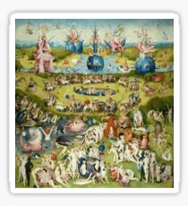 The Garden of Earthly Delights Full Image Sticker