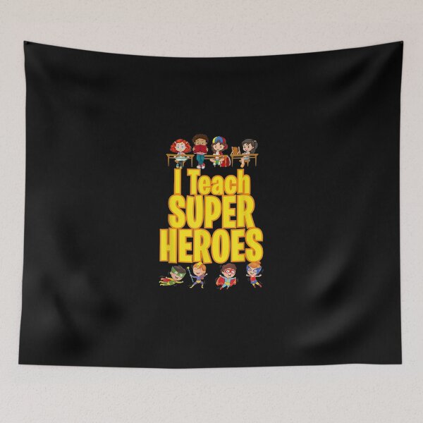 Item preview, I Teach Super Heroes Book Hero Teacher School Tank Top designed and sold by donniejeanjr6.