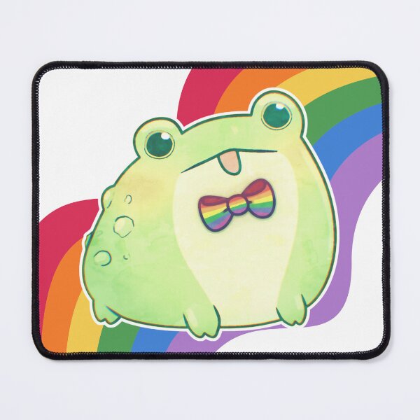 Item preview, Pride Frog with a LGBT Rainbow Bowtie designed and sold by Finding Flowers.