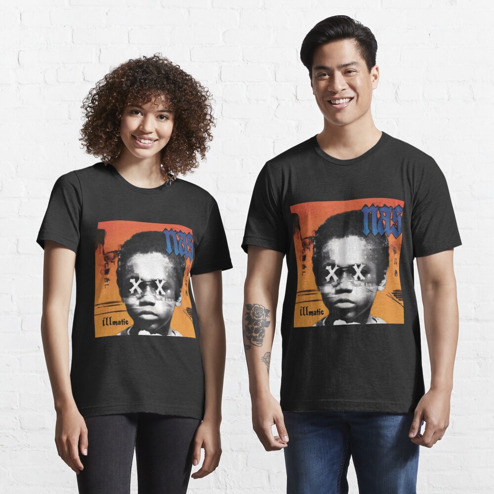 midt i intetsteds kalv Meget sur Nas 'illmatic'" Essential T-Shirt for Sale by emmiezvwht | Redbubble