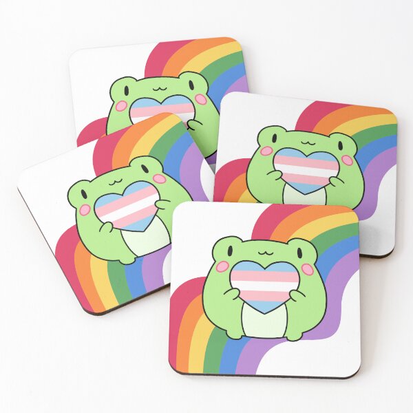 Item preview, Pride Frog with a LGBT Trans Heart designed and sold by Finding Flowers.