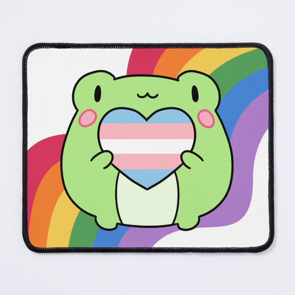 Item preview, Pride Frog with a LGBT Trans Heart designed and sold by Finding Flowers.