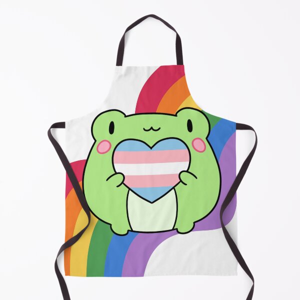 Item preview, Pride Frog with a LGBT Trans Heart designed and sold by Finding Flowers.