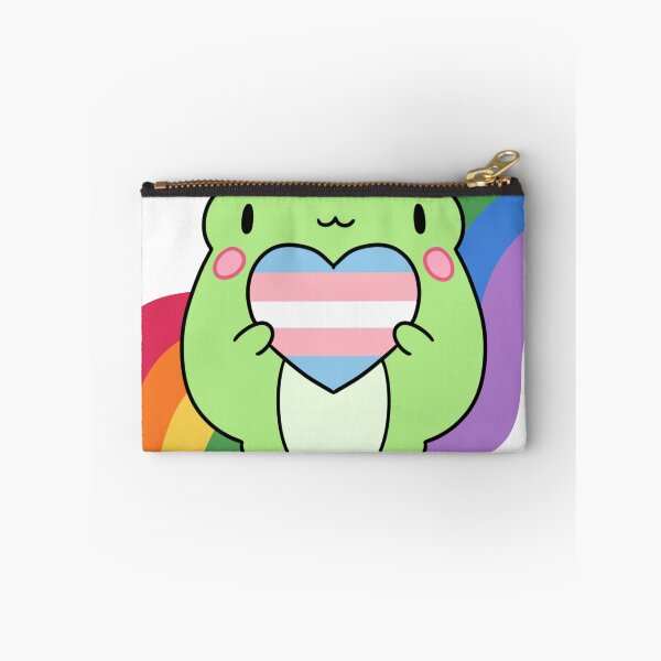 Item preview, Pride Frog with a LGBT Trans Heart designed and sold by Finding Flowers.