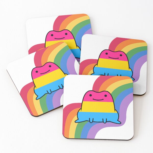 Item preview, Pan Frog on a Rainbow Road designed and sold by Finding Flowers.