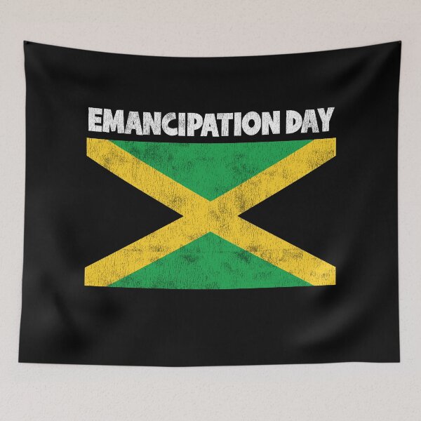 Item preview, Jamaican Flag Emancipation Independence Day designed and sold by blackartmatters.