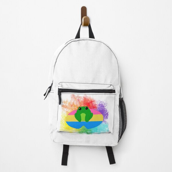 Item preview, Pan Frog LGBT Rainbow designed and sold by Finding Flowers.