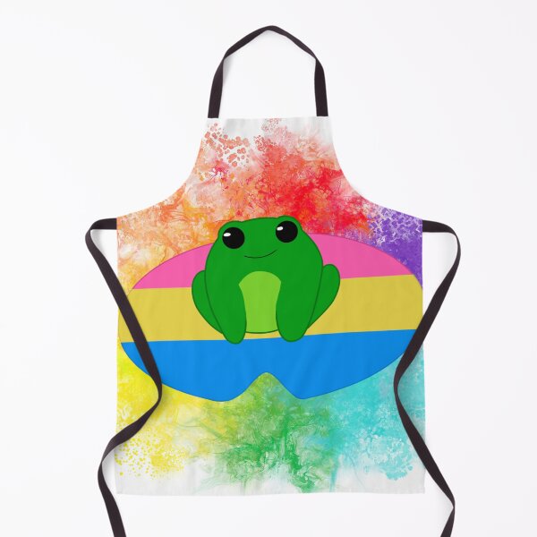 Item preview, Pan Frog LGBT Rainbow designed and sold by Finding Flowers.