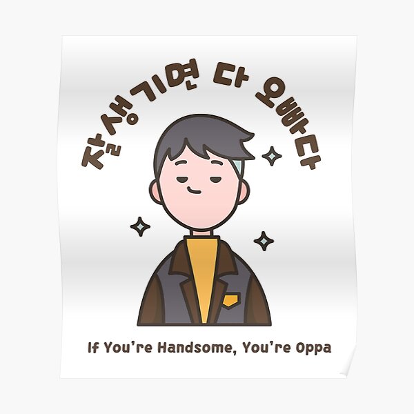 if-you-are-handsome-you-are-oppa-korean-phrases