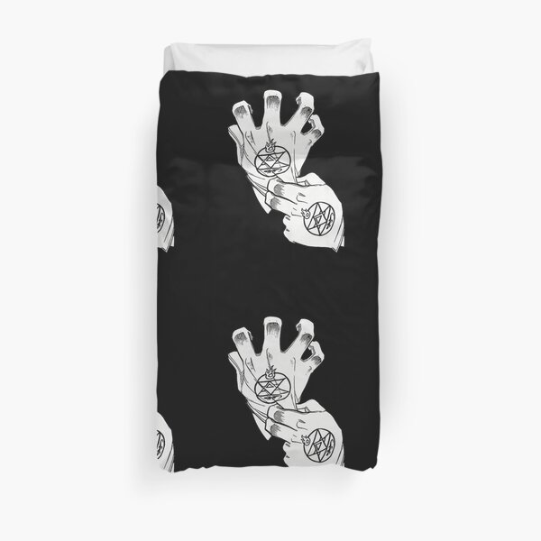 Fullmetal Alchemist - Mustang Gloves Duvet Cover
