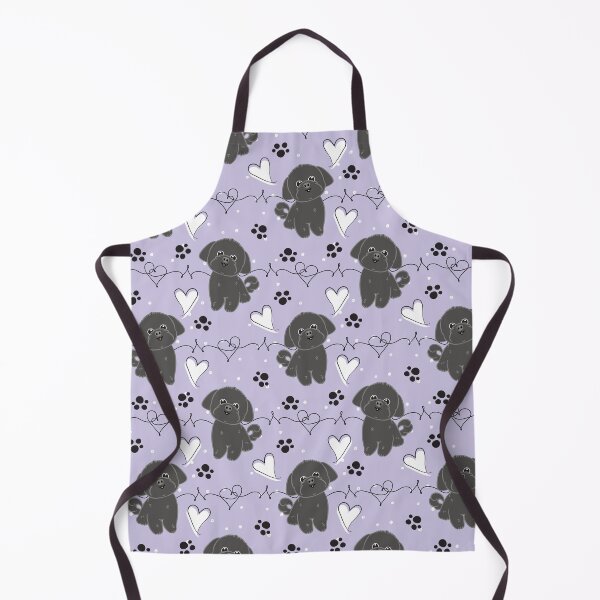Item preview, LOVE Black Shih Tzu designed and sold by Lulupainting.