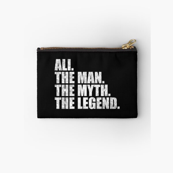 Item preview, Ali Name Ali The Man The Myth The legend designed and sold by Teelogic.