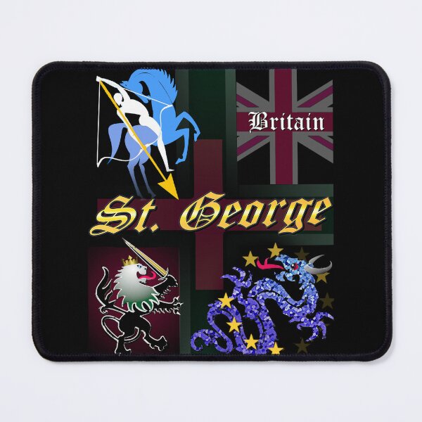 Item preview, St. George, Britain's Patron Saint designed and sold by Sanctum Icons.