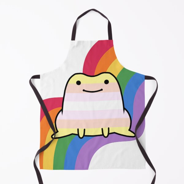 Item preview, Pangender Frog on a Rainbow Road designed and sold by Finding Flowers.