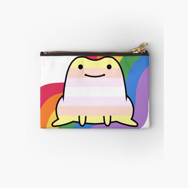 Item preview, Pangender Frog on a Rainbow Road designed and sold by Finding Flowers.