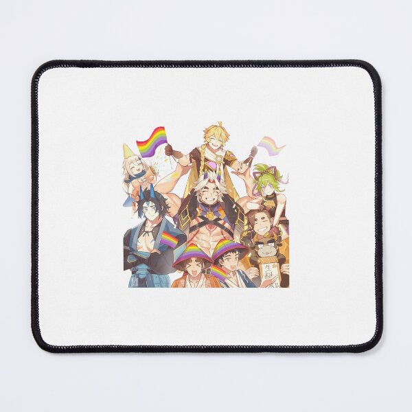 Item preview, Genshin Impact friends cute designed and sold by LorryoChic.