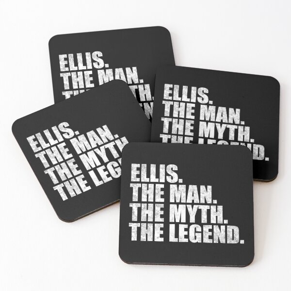 Item preview, Ellis Name Ellis The Man The Myth The legend designed and sold by Teelogic.