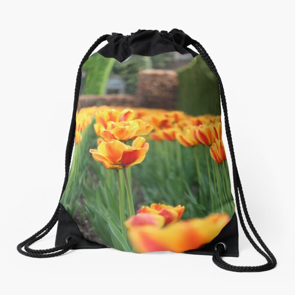 spring chorus Drawstring Bag