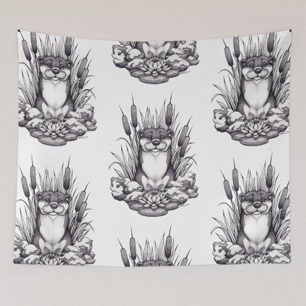 Item preview, Otter & Aquatic Plants designed and sold by Britt Sorensen.