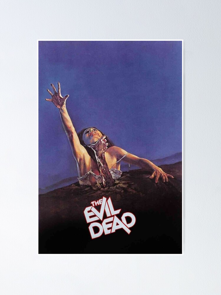 THE EVIL DEAD, Original Bruce Campbell Horror 1 sheet movie Theater Cinema  poster For Sale - Original Vintage Movie Posters