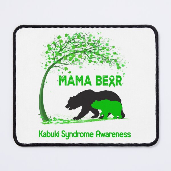 Item preview, Mama Bear Kabuki Syndrome Awareness designed and sold by Mnrshirley.