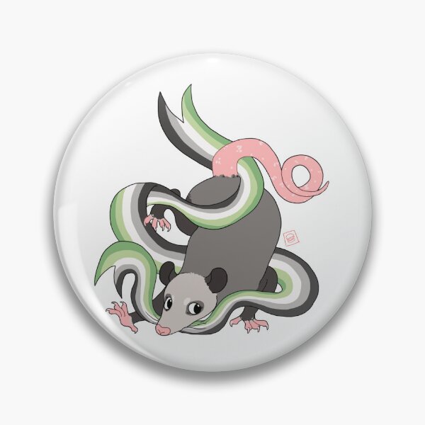 Item preview, Aromantic Possum designed and sold by Cy-burger.
