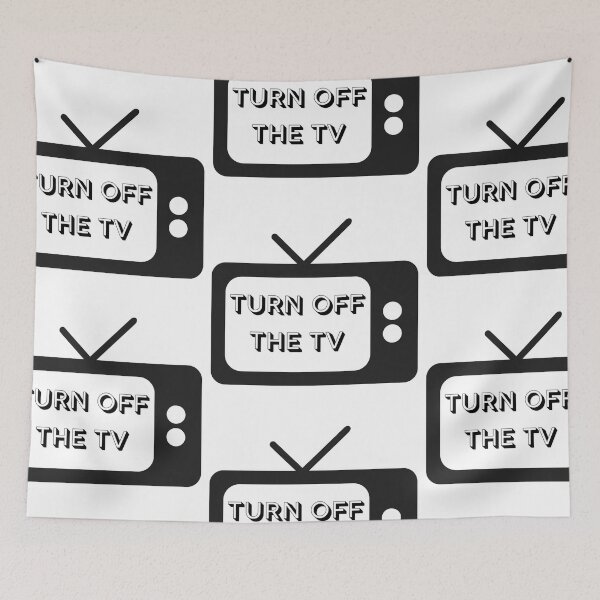 Item preview, Turn Off the TV designed and sold by lovelylavenderJ.