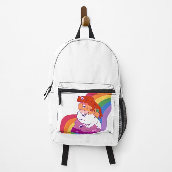Item preview, Lesbian Frogs on a Rainbow Road designed and sold by Finding Flowers.