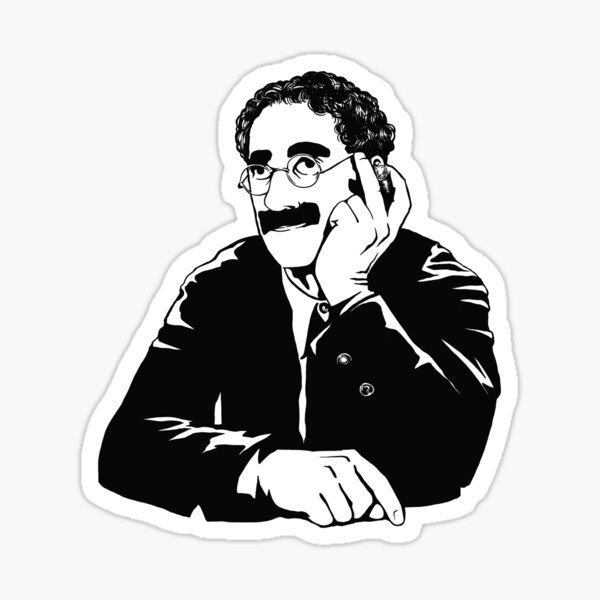 Groucho Sticker