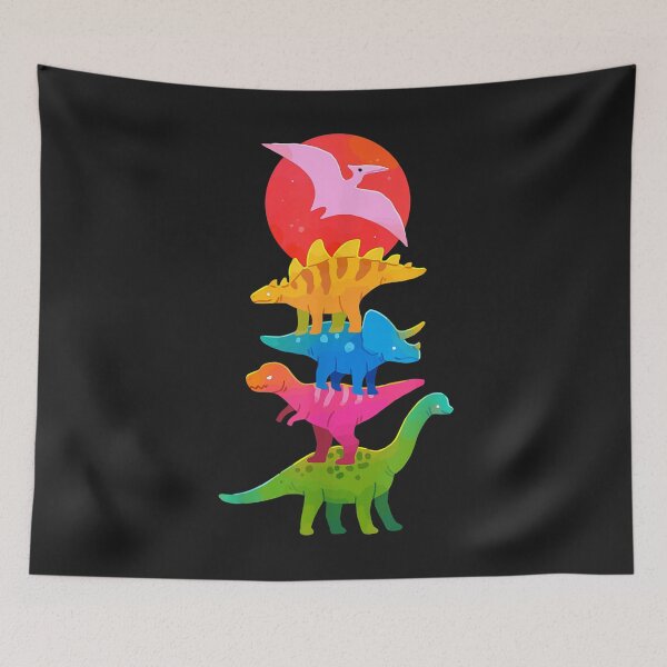 Item preview, Cute Different Types of Dinosaurs dinosaur species T-Shirt designed and sold by Bobby-Bancel.