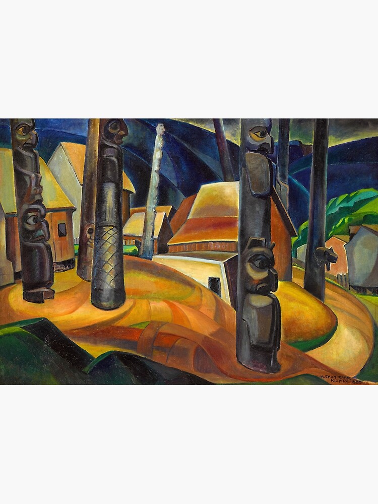 "Kispiax Village, Kispiox, 1929 by Emily Carr" Poster for Sale by High