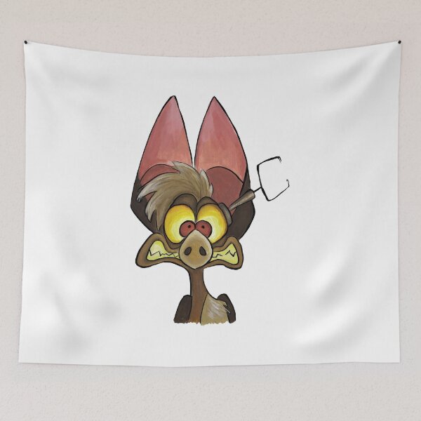 Item preview, Mischievous Gang Of Athletes Batty Koda From Ferngully Watercolor And Acrylic  Gifts For Fan designed and sold by SeizureFlanigyn.