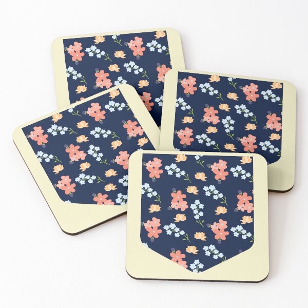 Item preview, Blue Flower 6 Pocket Print  designed and sold by edwinvisuals.