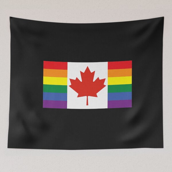 Item preview, Pride Month Rainbow LGBTQ Gay Pride Ally Canada Pride Flag T-Shirt designed and sold by Bobby-Bancel.