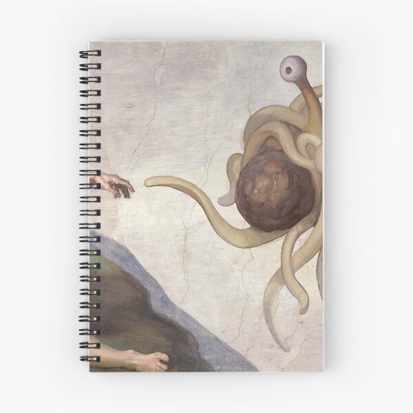 Item preview, FSM Touched by His Noodly Appendage designed and sold by pilcrow.
