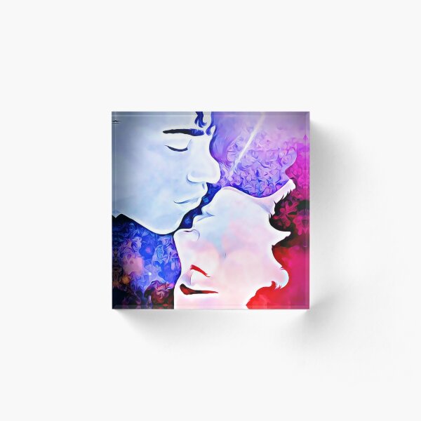 Chi and Thia Acrylic Block