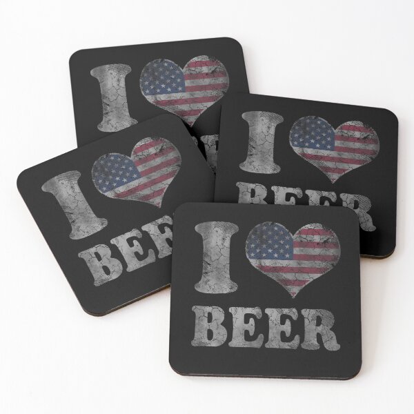 Item preview, American Flag Beer 4th of July USA T-Shirt designed and sold by DennlerOrlantha.