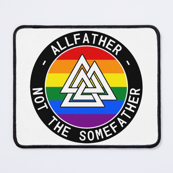 Item preview, Odin, Allfather not the somefather Norse pagan designed and sold by M. Stringer.