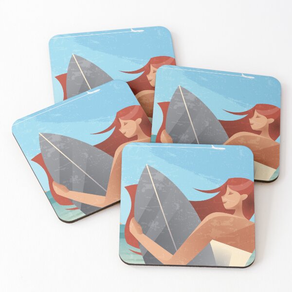 Item preview, Portugal, surfing - Boho Retro travel poster designed and sold by GreekTavern1979.
