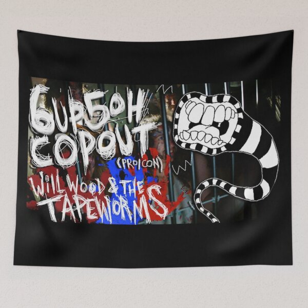Item preview, Six Up The Will Tapeworms designed and sold by Kevinblanchard.