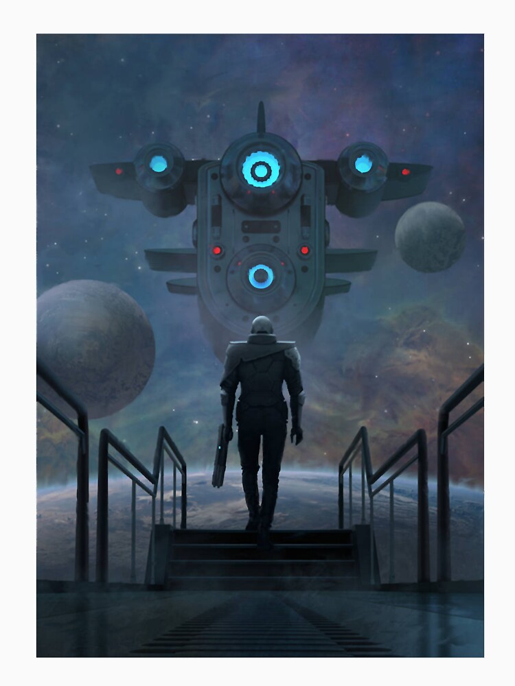 Thumbnail 7 of 7, Essential T-Shirt, Murderbot diaries designed and sold by ThienPhan444.