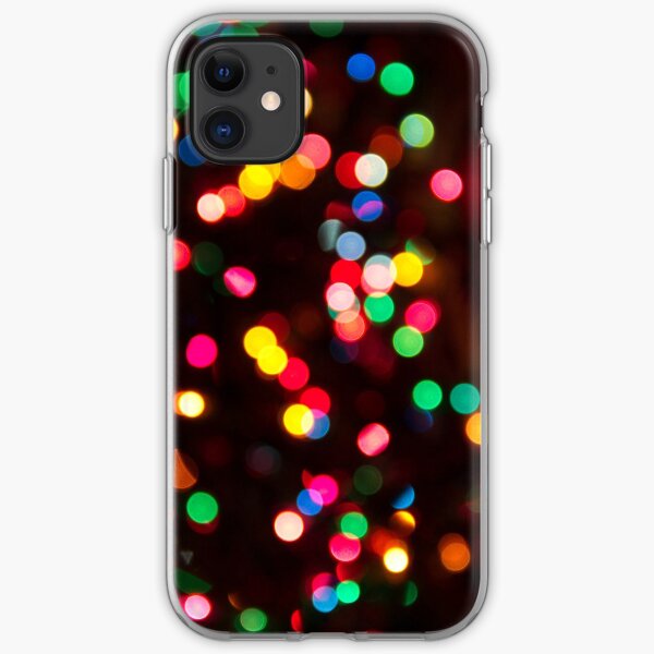 Bokeh - Christmas Light iPhone case iPhone Soft Case