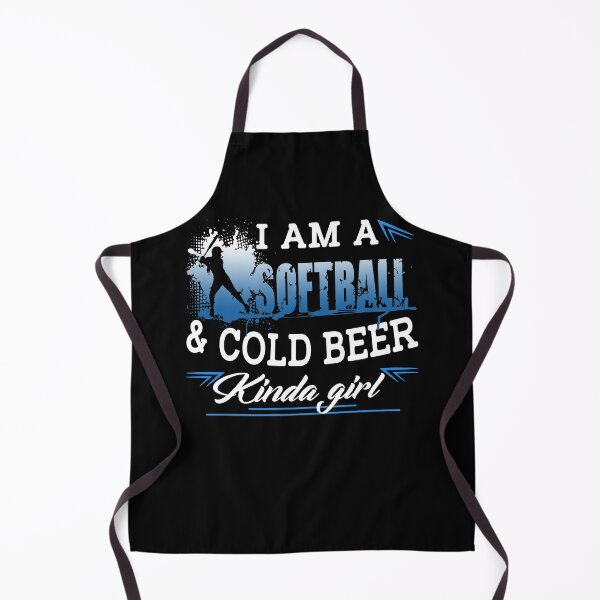 Item preview, I Am A Softball And Cold Beer Kinda Girl designed and sold by UnknownArtistt.