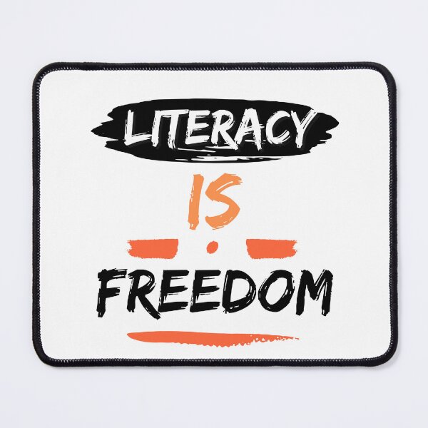 Item preview, literacy is freedom  designed and sold by Fashionunic7.