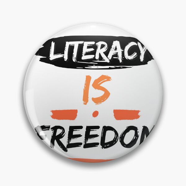 Item preview, literacy is freedom  designed and sold by Fashionunic7.