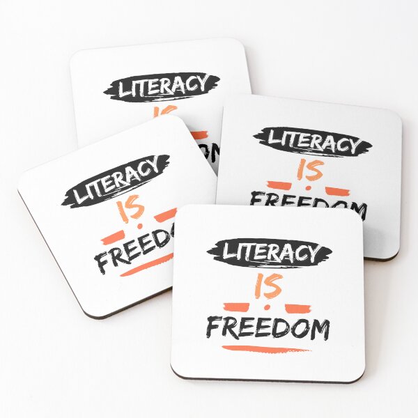 Item preview, literacy is freedom  designed and sold by Fashionunic7.