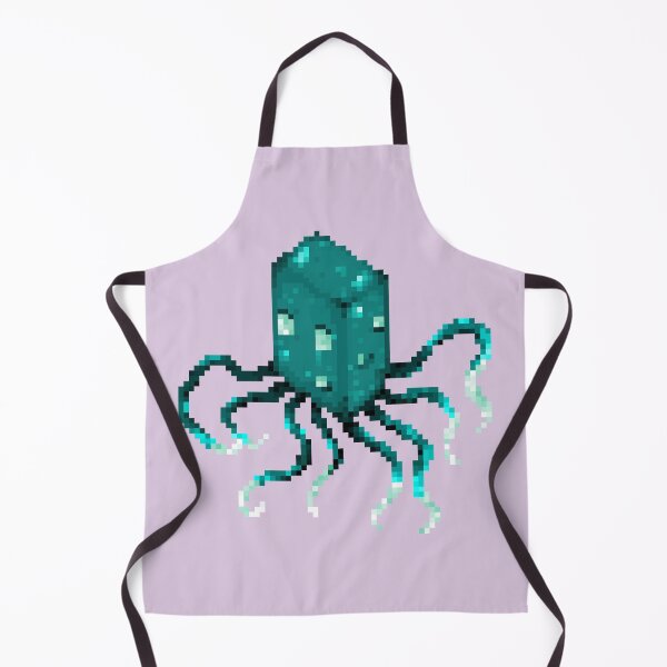 Item preview, M.i.n.ec.r.aft Gl.o.w.squid Pixel Art Octopus designed and sold by synergyone1.