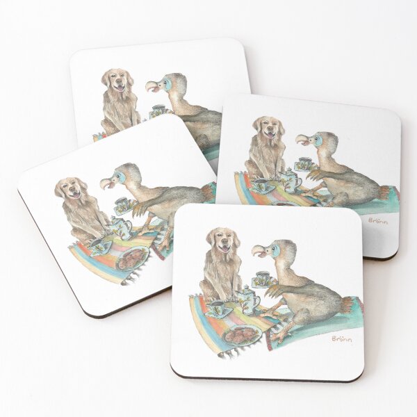 Item preview, Dodo and Dog Tea Party designed and sold by DodoGallery.