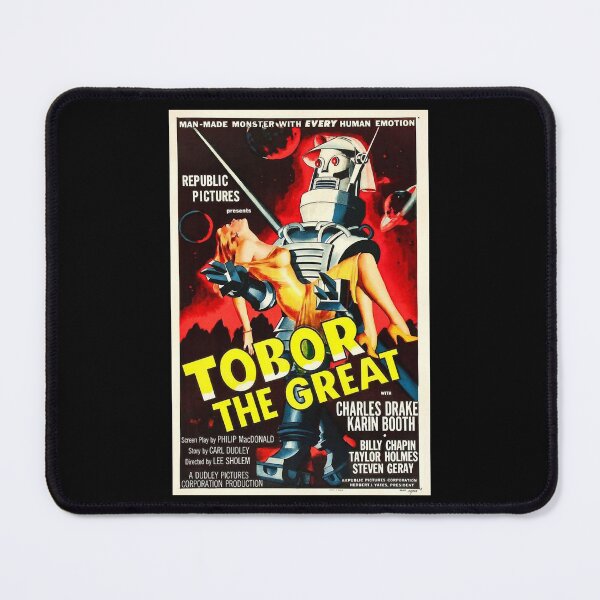 Artikelvorschau, Lustiges Geschenk: Tobor, das große Filmplakat, süße grafische Geschenke entworfen und verkauft von EdwinEnigma.